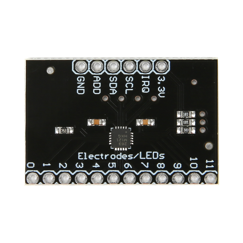 Модуль сенсорных кнопок I2C MPR121, 12в